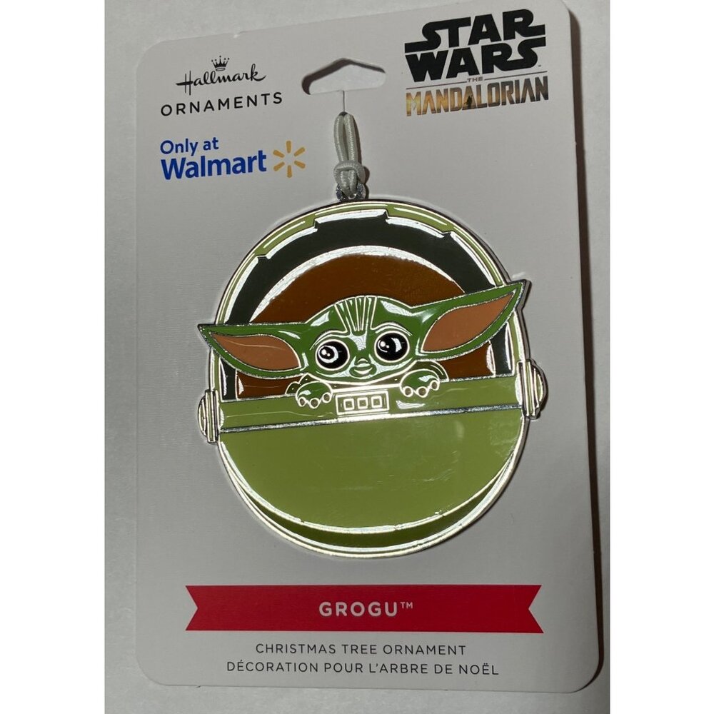 Star Wars The Mandalorian Grogu Christmas Tree Ornament - Picture 2 of 8